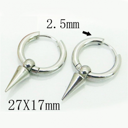 BC Jewelry Wholesale Stainless Steel 316L Popular Earrings NO.#BC05E1956PL