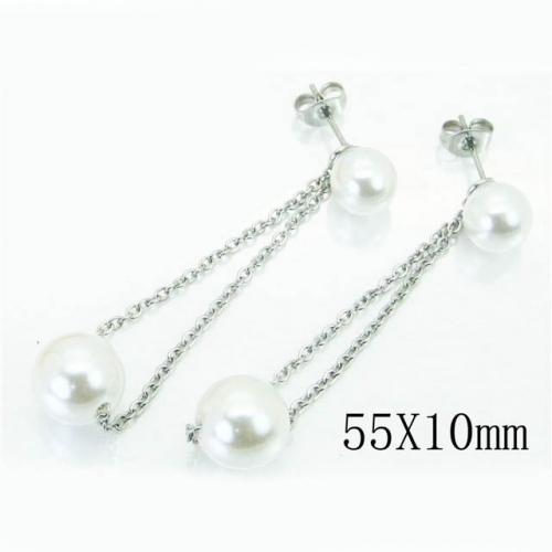 BC Jewelry Wholesale Stainless Steel 316L Popular Earrings NO.#BC59E0905KZ