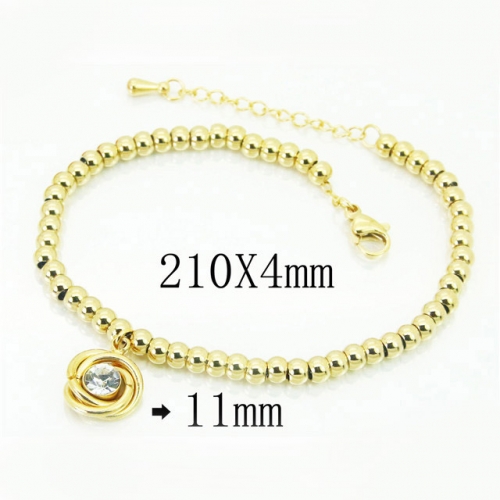 BC Wholesale Jewelry Stainless Steel 316L Bracelets NO.#BC59B0720PLF