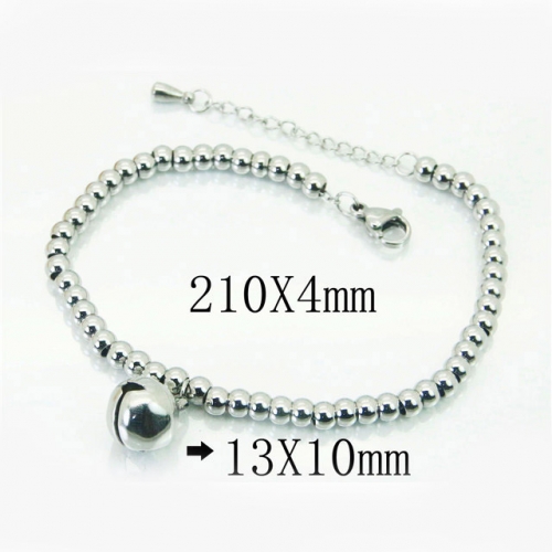 BC Wholesale Jewelry Stainless Steel 316L Bracelets NO.#BC59B0729OR