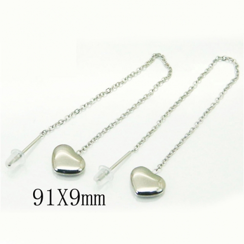 BC Jewelry Wholesale Stainless Steel 316L Popular Earrings NO.#BC59E0854KL