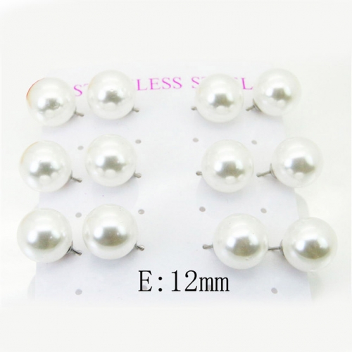 BC Jewelry Wholesale Stainless Steel 316L Earrings Stud NO.#BC59E0900PR