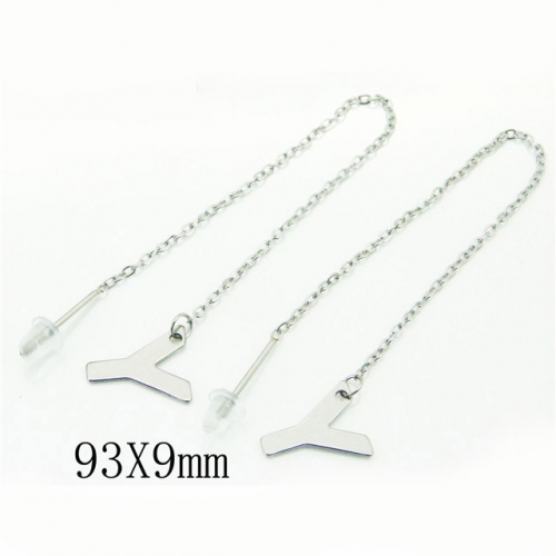 BC Jewelry Wholesale Stainless Steel 316L Popular Earrings NO.#BC59E0796JLD
