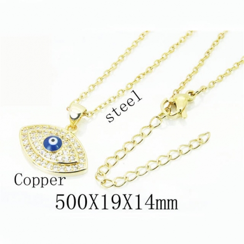 BC Wholesale Jewelry Stainless Steel 316L Popular Necklace NO.#BC54N0504MLD