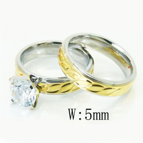 BC Wholesale Stainless Steel 316L Jewelry Popular Rings NO.#BC05R0524HJW