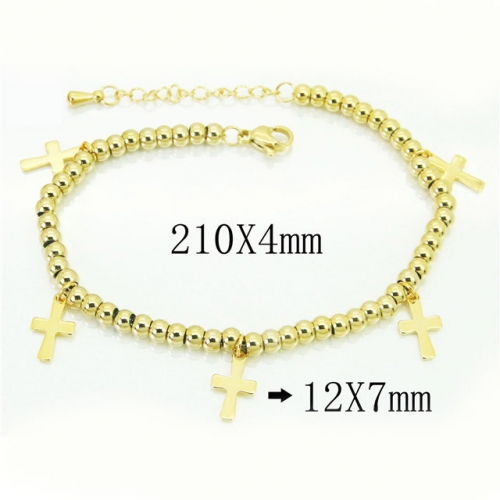 BC Wholesale Jewelry Stainless Steel 316L Bracelets NO.#BC59B0652HSS