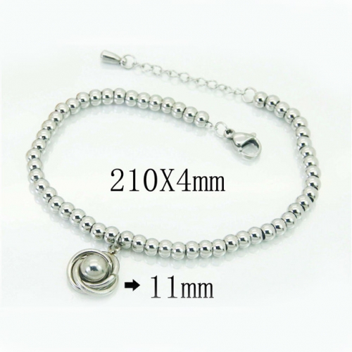 BC Wholesale Jewelry Stainless Steel 316L Bracelets NO.#BC59B0721OZ