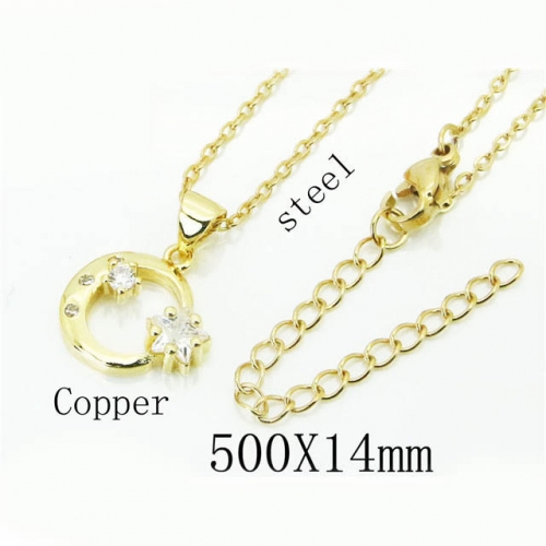 BC Wholesale Jewelry Stainless Steel 316L Popular Necklace NO.#BC54N0510MQ