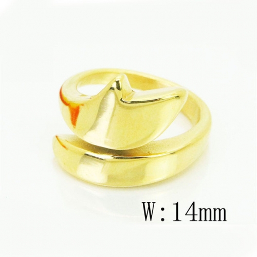 BC Wholesale Stainless Steel 316L Jewelry Popular Rings NO.#BC16R0501OR