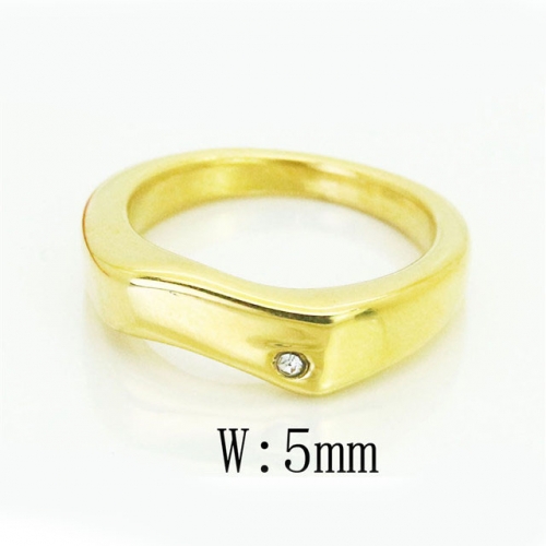 BC Wholesale Stainless Steel 316L Jewelry Popular Rings NO.#BC16R0492OG