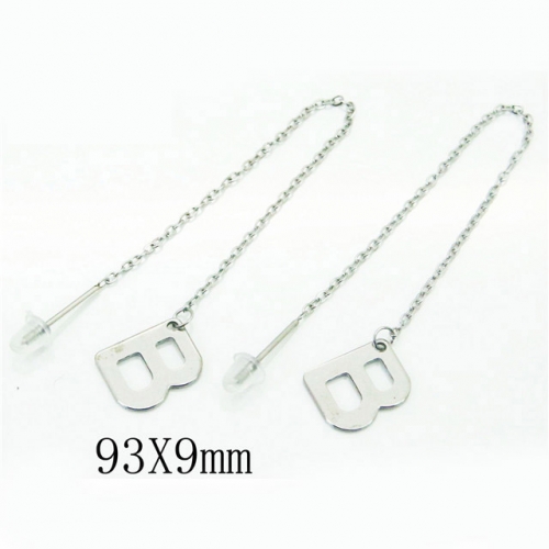 BC Jewelry Wholesale Stainless Steel 316L Popular Earrings NO.#BC59E0774JLA