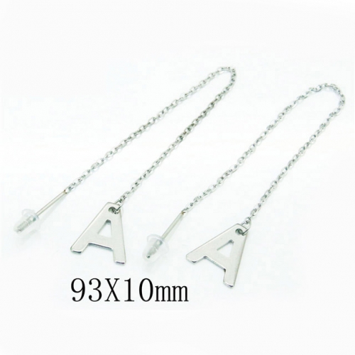 BC Jewelry Wholesale Stainless Steel 316L Popular Earrings NO.#BC59E0773JLS