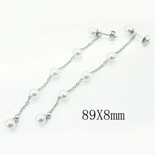 BC Jewelry Wholesale Stainless Steel 316L Popular Earrings NO.#BC59E0824KL