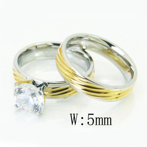 BC Wholesale Stainless Steel 316L Jewelry Popular Rings NO.#BC05R0522HJW