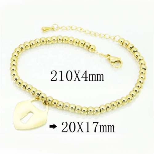 BC Wholesale Jewelry Stainless Steel 316L Bracelets NO.#BC59B0718PW