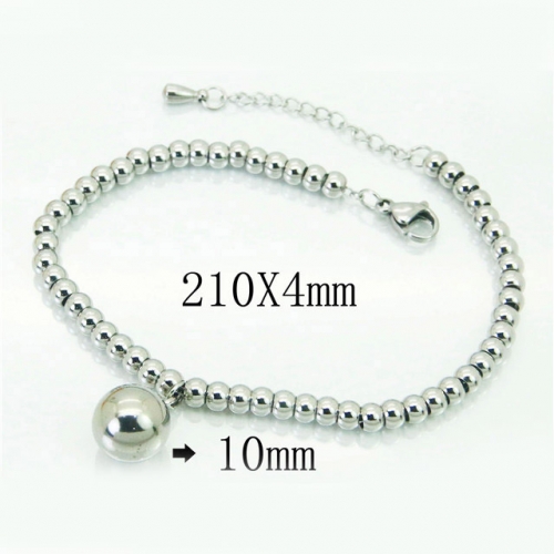 BC Wholesale Jewelry Stainless Steel 316L Bracelets NO.#BC59B0727OE