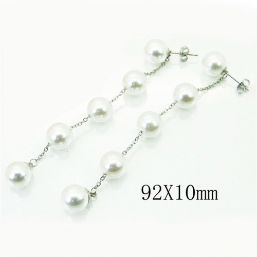 BC Jewelry Wholesale Stainless Steel 316L Popular Earrings NO.#BC59E0828LL
