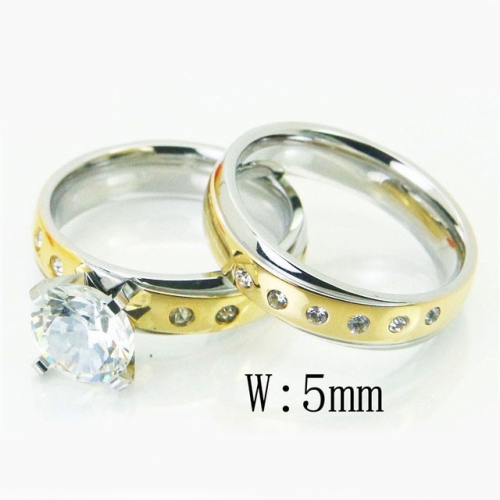 BC Wholesale Stainless Steel 316L Jewelry Popular Rings NO.#BC05R0528HKZ