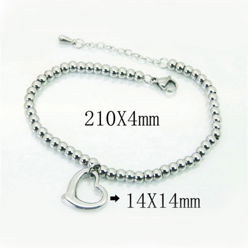 BC Wholesale Jewelry Stainless Steel 316L Bracelets NO.#BC59B0703OW