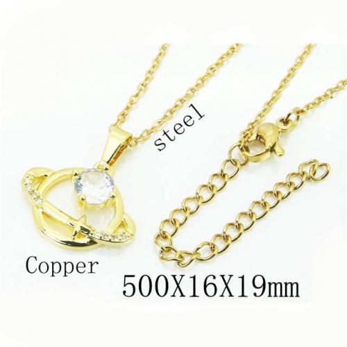 BC Wholesale Jewelry Stainless Steel 316L Popular Necklace NO.#BC54N0530MLF