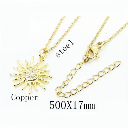 BC Wholesale Jewelry Stainless Steel 316L Popular Necklace NO.#BC54N0537MD