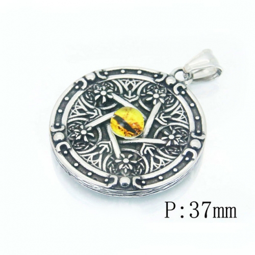 BC Wholesale Jewelry Stainless Steel 316L Pendant NO.#BC48P0071NQ
