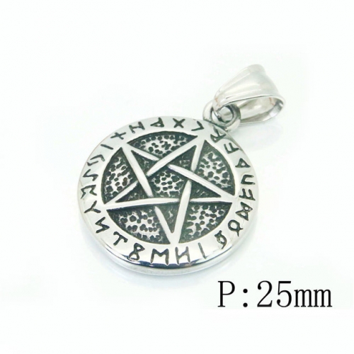 BC Wholesale Jewelry Stainless Steel 316L Pendant NO.#BC48P0088NA