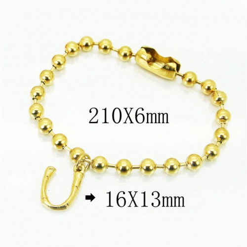 BC Wholesale Jewelry Stainless Steel 316L Bracelets NO.#BC73B0558MU