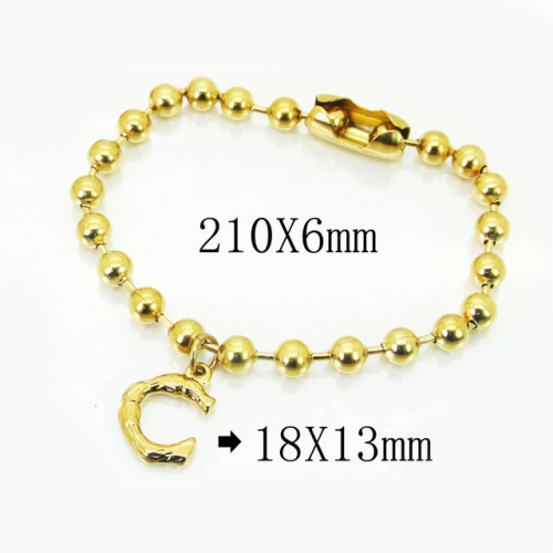 BC Wholesale Jewelry Stainless Steel 316L Bracelets NO.#BC73B0564MC