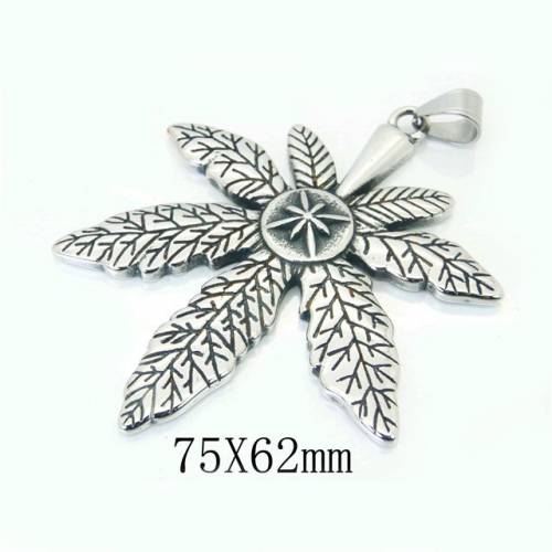 BC Wholesale Jewelry Stainless Steel 316L Pendant NO.#BC48P0050NT