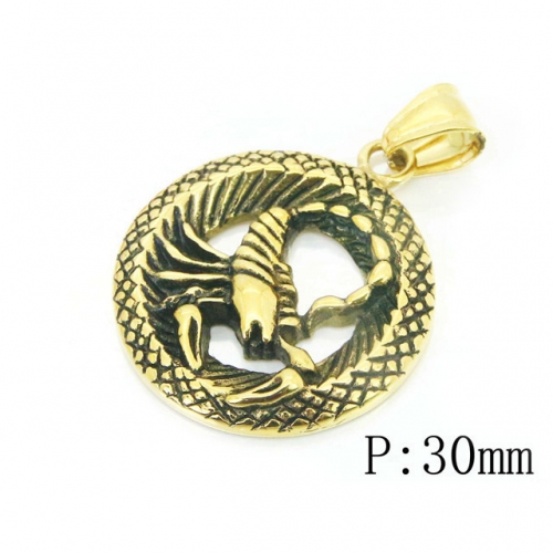 BC Wholesale Jewelry Stainless Steel 316L Pendant NO.#BC48P0098PU