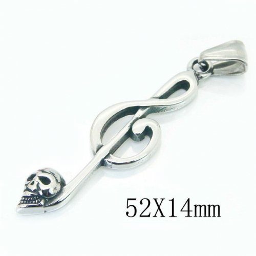 BC Wholesale Jewelry Stainless Steel 316L Pendant NO.#BC48P0034ND