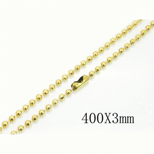 BC Wholesale Stainless Steel 316L Chains Necklace NO.#BC73N0525II