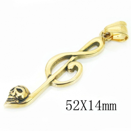BC Wholesale Jewelry Stainless Steel 316L Pendant NO.#BC48P0035PU
