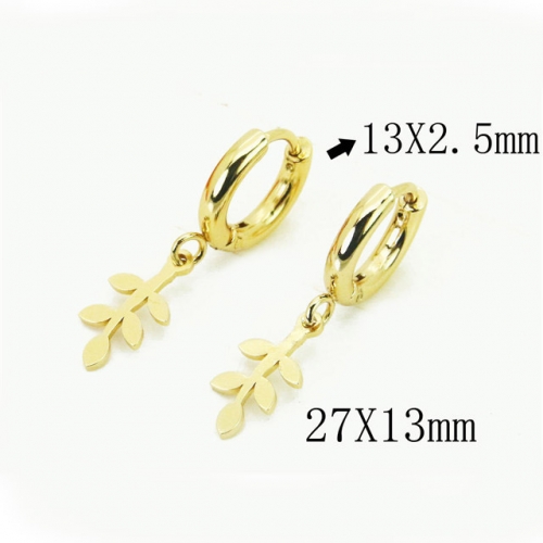 BC Jewelry Wholesale Stainless Steel 316L Earrings NO.#BC60E0639IO