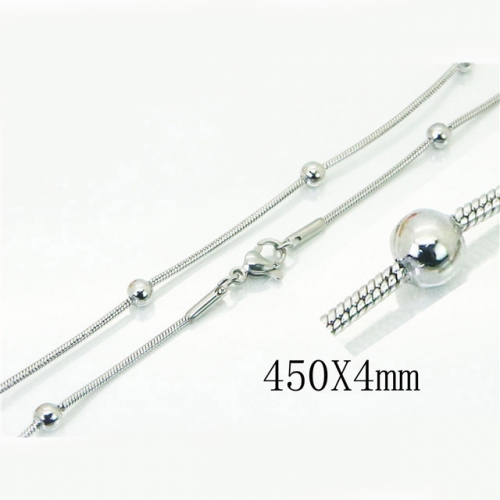 BC Wholesale Stainless Steel 316L Chains Necklace NO.#BC73N0541JD