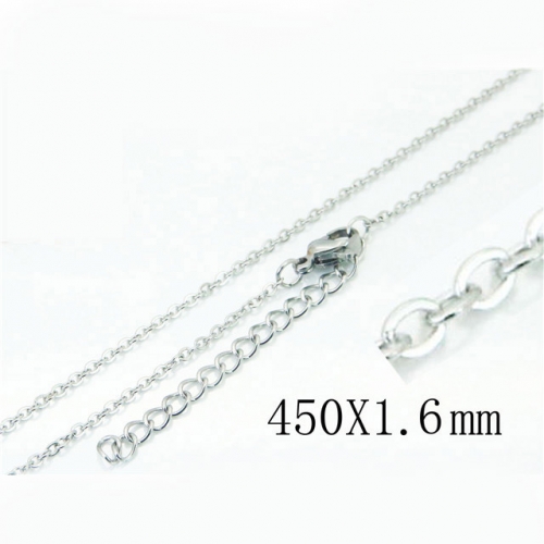 BC Wholesale Stainless Steel 316L Chains Necklace NO.#BC73N0566N