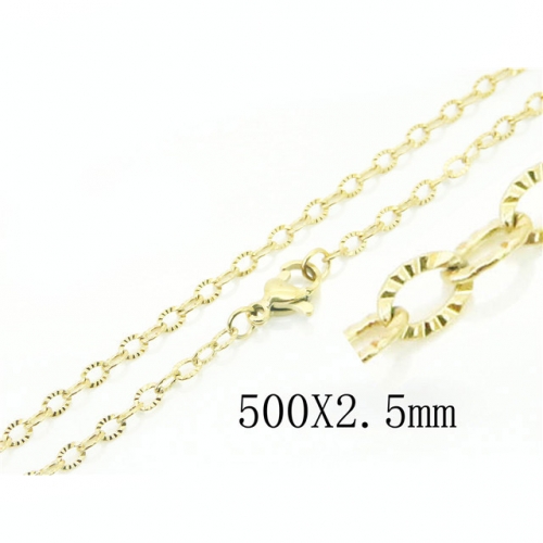 BC Wholesale Stainless Steel 316L Chains Necklace NO.#BC70N0559IOA
