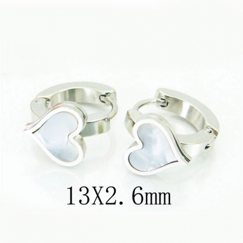 BC Jewelry Wholesale Stainless Steel 316L Earrings NO.#BC60E0585JY