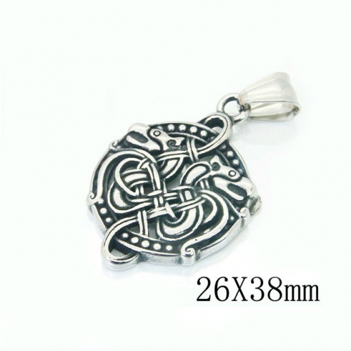 BC Wholesale Jewelry Stainless Steel 316L Pendant NO.#BC48P0063NF