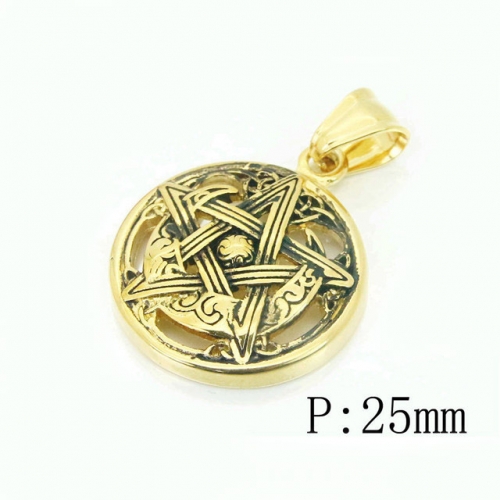 BC Wholesale Jewelry Stainless Steel 316L Pendant NO.#BC48P0092PR