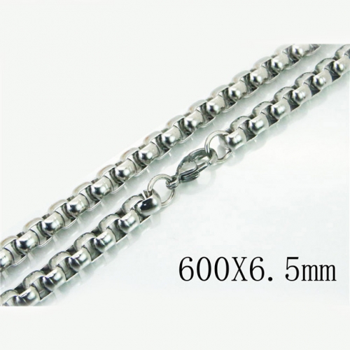 BC Wholesale Stainless Steel 316L Chains Necklace NO.#BC73N0504LW