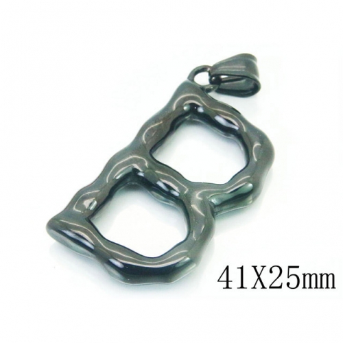 BC Wholesale Jewelry Stainless Steel 316L Pendant NO.#BC48P0138PB