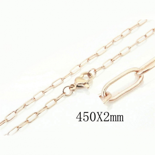 BC Wholesale Stainless Steel 316L Chains Necklace NO.#BC70N0578IL