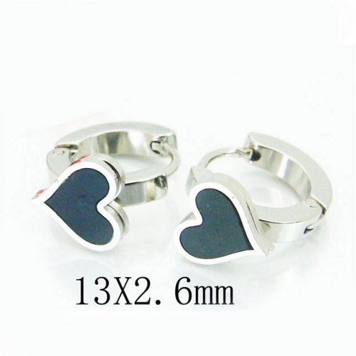 BC Jewelry Wholesale Stainless Steel 316L Earrings NO.#BC60E0563JB