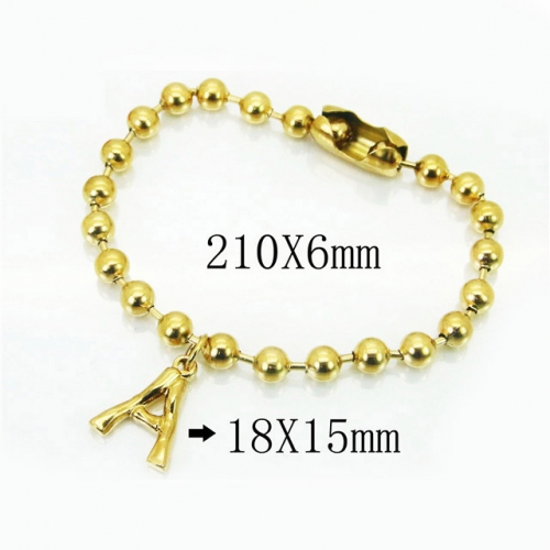 BC Wholesale Jewelry Stainless Steel 316L Bracelets NO.#BC73B0539MQ