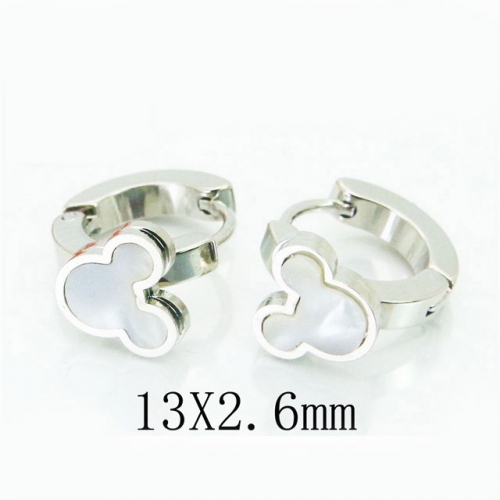 BC Jewelry Wholesale Stainless Steel 316L Earrings NO.#BC60E0583JR