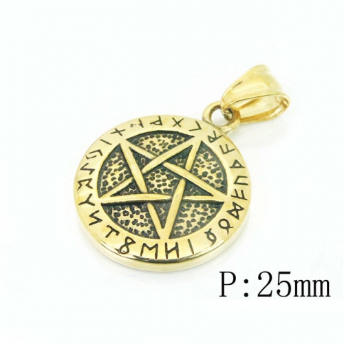 BC Wholesale Jewelry Stainless Steel 316L Pendant NO.#BC48P0089PW