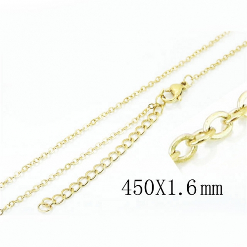 BC Wholesale Stainless Steel 316L Chains Necklace NO.#BC73N0567HK