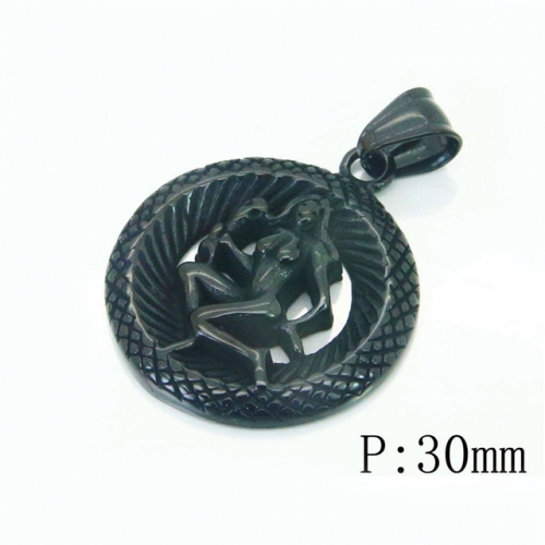 BC Wholesale Jewelry Stainless Steel 316L Pendant NO.#BC48P0096PY